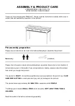 Cult 5059413395932 Assembly & Care Instructions предпросмотр