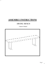 Предварительный просмотр 1 страницы Cult Aosta 5056315930247 Assembly Instructions