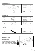 Предварительный просмотр 2 страницы Cult Aosta 5056315930247 Assembly Instructions