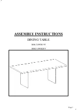 Предварительный просмотр 1 страницы Cult Ava 5056315930193 Assembly Instructions