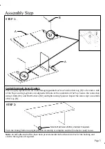 Preview for 3 page of Cult Ava 5056315930193 Assembly Instructions