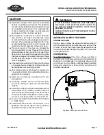 Preview for 7 page of Cumberland Stove Works MF3500B Operator'S Manual