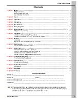 Preview for 3 page of Cumberland C225 Operation And Maintenance Manual