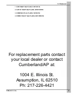 Preview for 31 page of Cumberland C225 Operation And Maintenance Manual