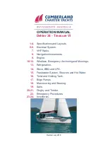 Cumberland Dehler 34 Operation Manual preview