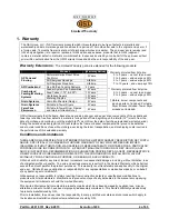 Preview for 4 page of Cumberland Evolution 1200 Series Owner'S Manual