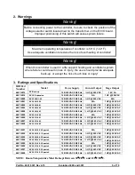 Preview for 5 page of Cumberland Evolution 3000 Owner'S Manual