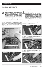 Предварительный просмотр 71 страницы Cumberland EXPERT 64 Plus User Manual