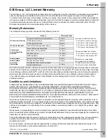 Preview for 25 page of Cumberland G54CBF16GA Installation And Operation Manual