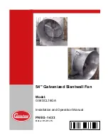 Cumberland G54SCL16GA Installation And Operation Manual preview