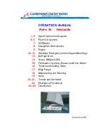 Preview for 1 page of Cumberland Mahe 36 Operation Manual