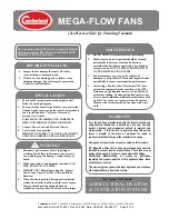 Cumberland Mega-Flow Econo Flow Instructions предпросмотр