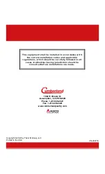 Preview for 42 page of Cumberland PNEG-942 Installation And Operation Manual