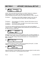 Preview for 18 page of CUMMINS ALLISON JetSort 1000 series Operating Instructions Manual