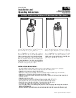 Cuno CFS6000 series Installation And Operating Instructions preview