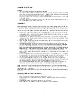 Preview for 3 page of Cuno CFSUV-5 Installation And Operating Instructions Manual