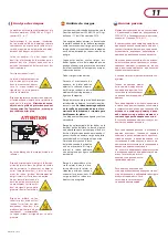 Preview for 11 page of Cuppone Pizzaform  PZF/45DS User And Installation Manual