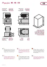 Preview for 15 page of Cuppone Pizzaform  PZF/45DS User And Installation Manual