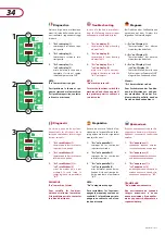 Preview for 34 page of Cuppone Pizzaform  PZF/45DS User And Installation Manual