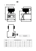 Предварительный просмотр 5 страницы Cuppone Pizzaform Series Instructions For Installation, Use And Maintenance Manual