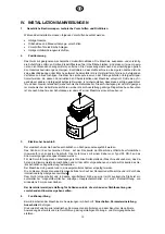 Предварительный просмотр 11 страницы Cuppone Pizzaform Series Instructions For Installation, Use And Maintenance Manual