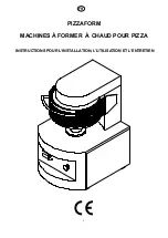 Предварительный просмотр 32 страницы Cuppone Pizzaform Series Instructions For Installation, Use And Maintenance Manual