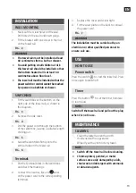 Предварительный просмотр 19 страницы CUR AQUA 007128 Operating Instructions Manual