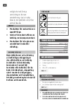 Preview for 8 page of CUR AQUA 007129 Operating Instructions Manual