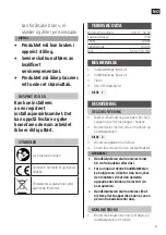 Preview for 11 page of CUR AQUA 007228 Operating Instructions Manual