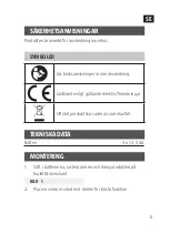 Предварительный просмотр 5 страницы CUR AQUA 009172 Operating Instructions Manual