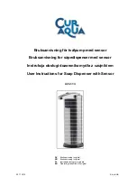 Предварительный просмотр 1 страницы CUR AQUA 431-113 User Instructions