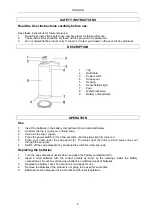 Preview for 8 page of CUR AQUA 431-113 User Instructions