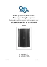 CUR AQUA 435-023 Installation Instructions Manual предпросмотр