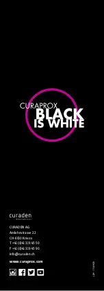 Предварительный просмотр 21 страницы CURAPROX Hydrosonic Black is White Instructions And Tips