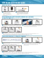 Curbell CSM-BC500 Quick Setup Manual preview