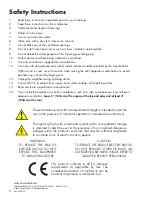 Предварительный просмотр 2 страницы Current Audio AMP-1270 Instruction Manual