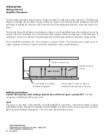 Предварительный просмотр 6 страницы Current Audio AMP-1270 Instruction Manual