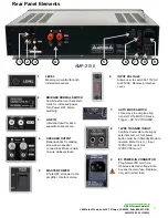 Preview for 5 page of Current Audio AMP-2150 Instruction Manual