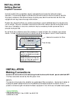 Preview for 6 page of Current Audio AMP-2150 Instruction Manual