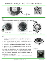 Предварительный просмотр 3 страницы Current Audio CECS65 Installation Manual