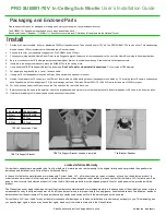 Preview for 2 page of Current Audio PRO SUB801-70V User'S Installation Manual