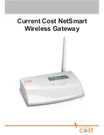 Current Cost NetSmart Wireless Gateway User Manual preview