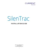 CURRENT Luxury SilenTrac Installation Manual preview