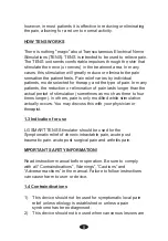 Preview for 5 page of Current Solutions LG SMART TENS Instruction Manual