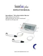 Current Solutions SoundCare Plus Instruction Manual предпросмотр