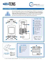 Current Solutions TopTENS Quick Reference Manual preview