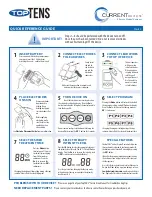 Preview for 2 page of Current Solutions TopTENS Quick Reference Manual