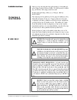 Предварительный просмотр 3 страницы Current Technology CurrentGuard CG-120/208-3GY Series Installation, Operation And Maintenance Manual