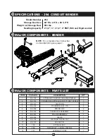 Preview for 6 page of Current Tools 254 Assembly Operation Maintenance Manual