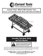 Current Tools 282 Assembly, Operating, Safety And Parts Manual preview